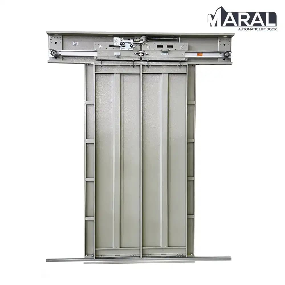 درب طبقه آسانسور دو لته سانترال مارال پلاس عرض 90