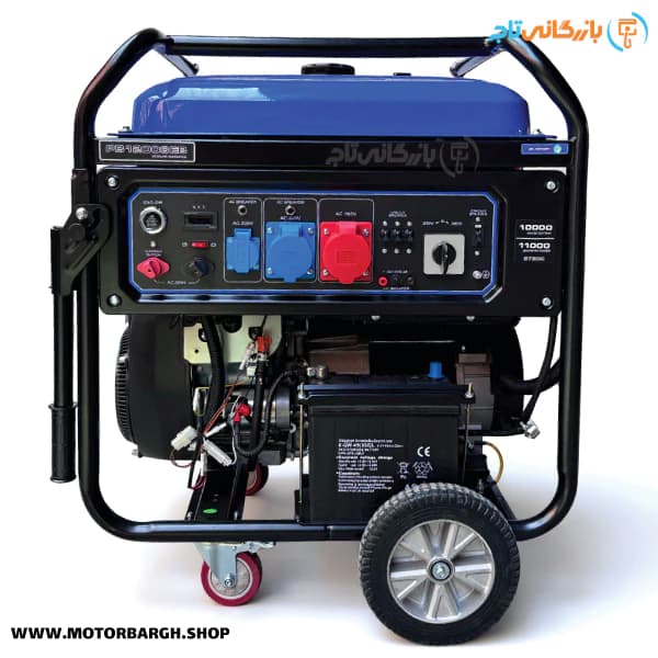 موتور برق بنزینی زونگشن 11 کیلووات مدل PB12003EB ریموت‌دار تک فاز و سه فاز به همراه ویدیو معرفی
