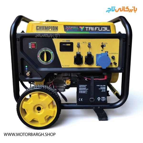 موتور برق سه گانه سوز چمپیون 10 کیلووات مدل 500416 به همراه ویدیو معرفی