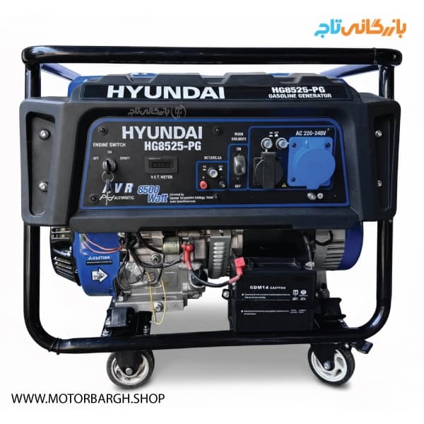 موتور برق هیوندای 8.5 کیلووات مدل HG8525PG