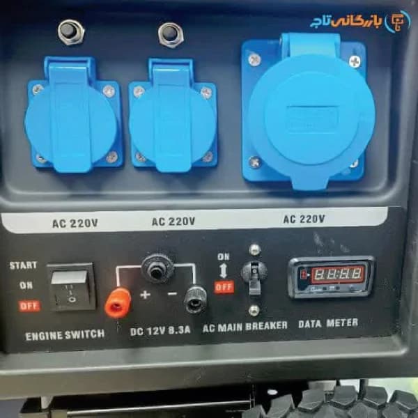موتور برق بنزینی لانسین 8.5 کیلووات LC10000-DAS — تصویر ۷