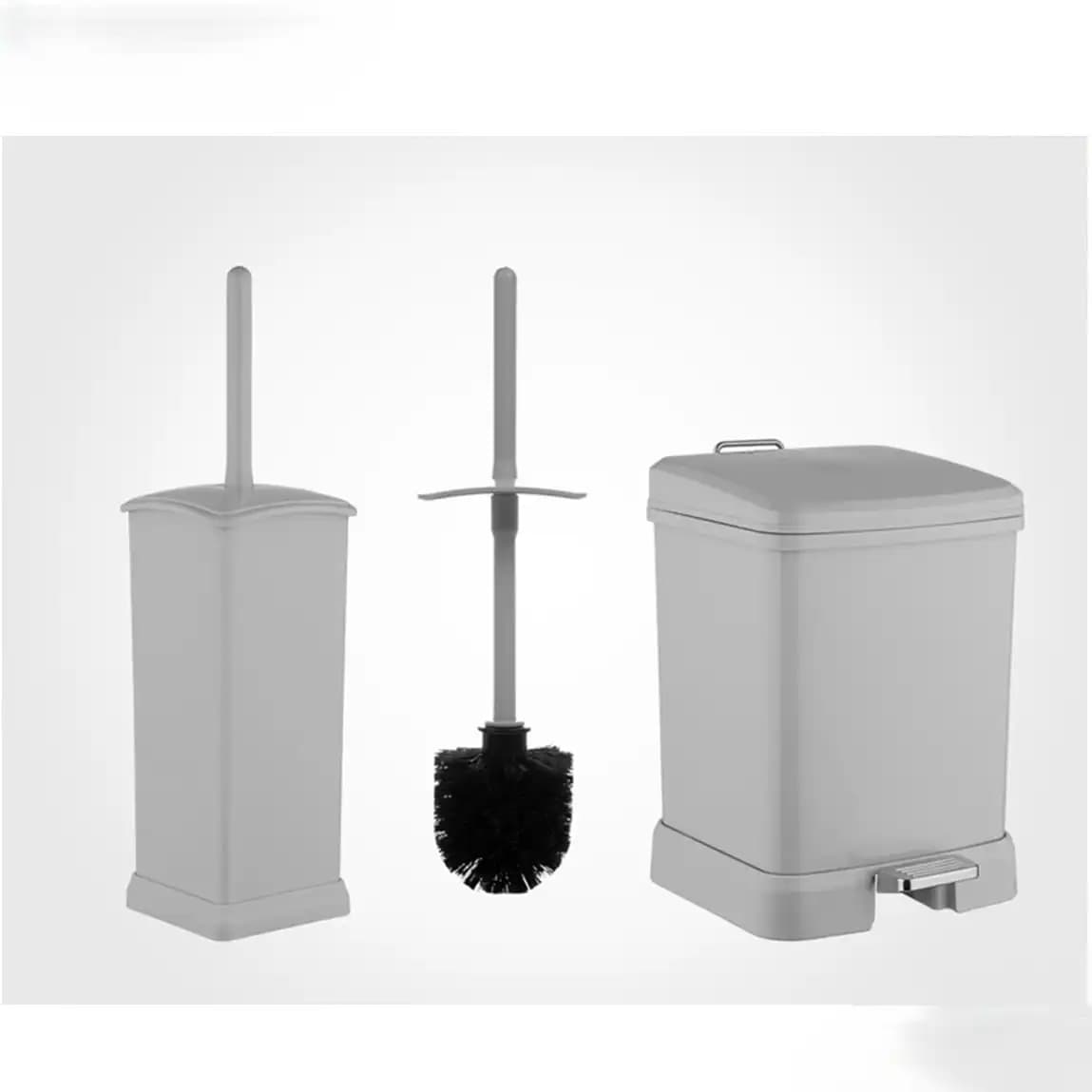 ست ‫سطل و فرچه 4.5 لیتری چهار گوش لیمون کد 192300 — تصویر ۲