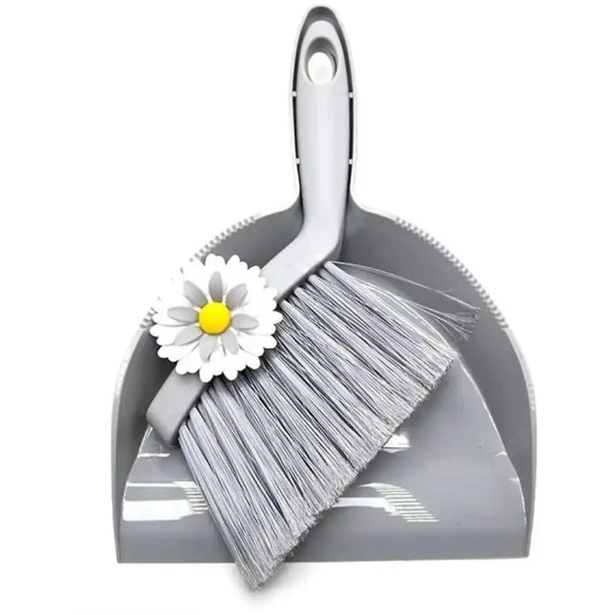 ست فرچه و خاک انداز فانتزی لیمون مدل الوان کد 148235