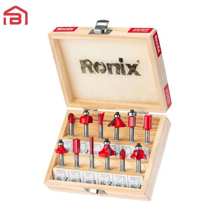 ست12عددی تیغ اور فرز رونیکس مدلRH-5341 — تصویر ۴