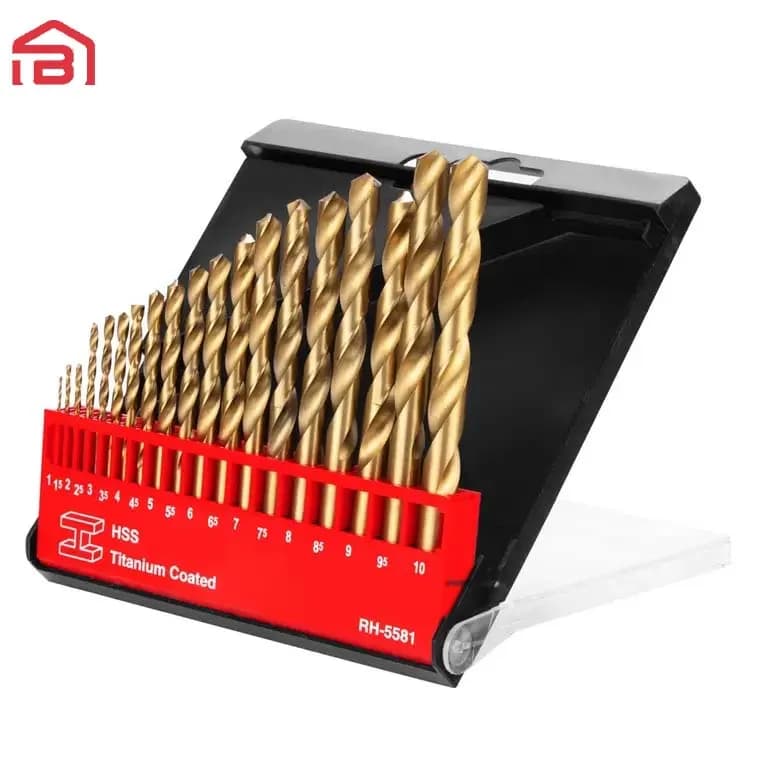 ست مته آهن 1 تا 10 میلیمتری 19 عددی رونیکس مدل RH-5581 — تصویر ۲