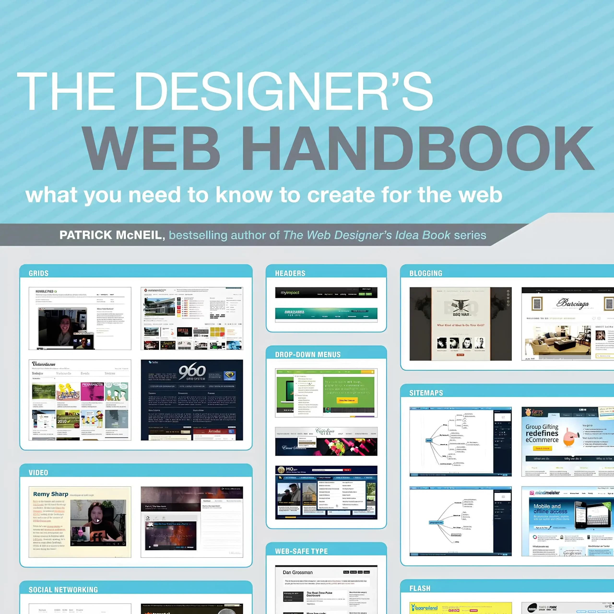 کتاب راهنمای طراحی وب برای طراحان (The Designer’s Web Handbook) نسخه انگلیسی PDF | پاتریک مکنیل