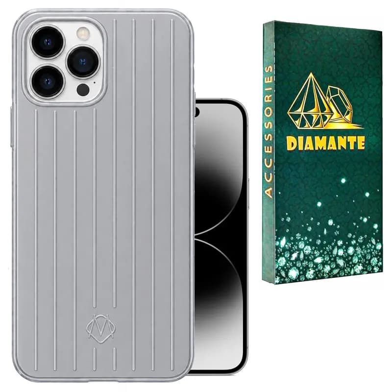 کاور دیامانته مدل Rimo Gn مناسب برای گوشی موبایل اپل iPhone 16 Pro