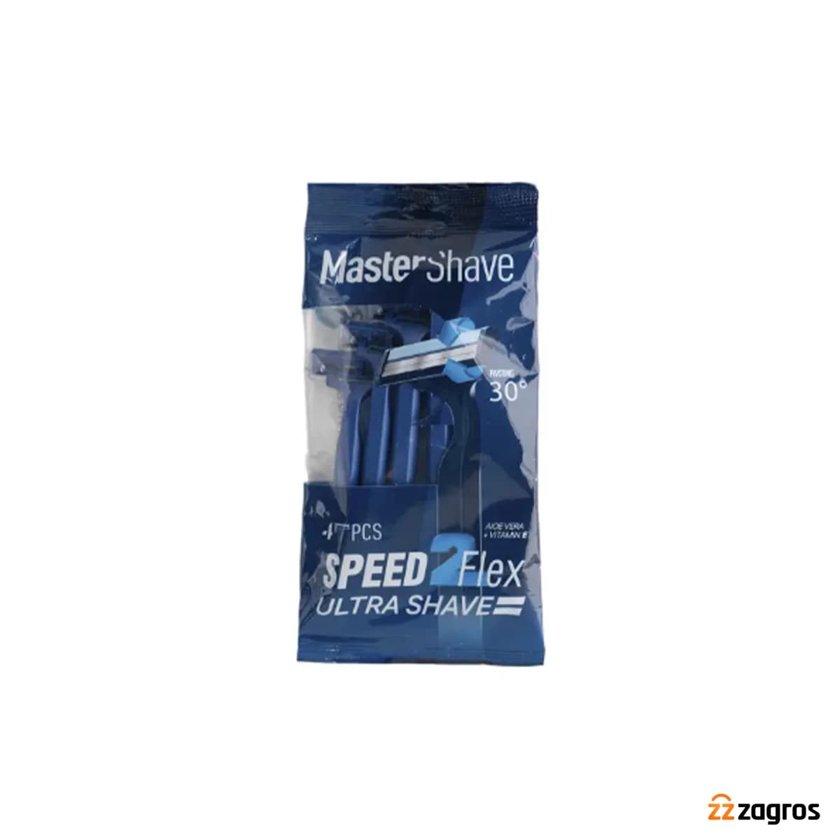 خودتراش ۲ لبه مستر شیو با سری متحرک مدل speed بسته ۴ عددی
