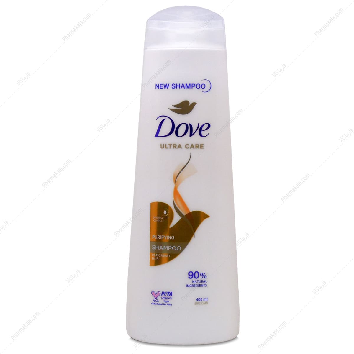 شامپو موهای چرب Dove purifying داو 400ml