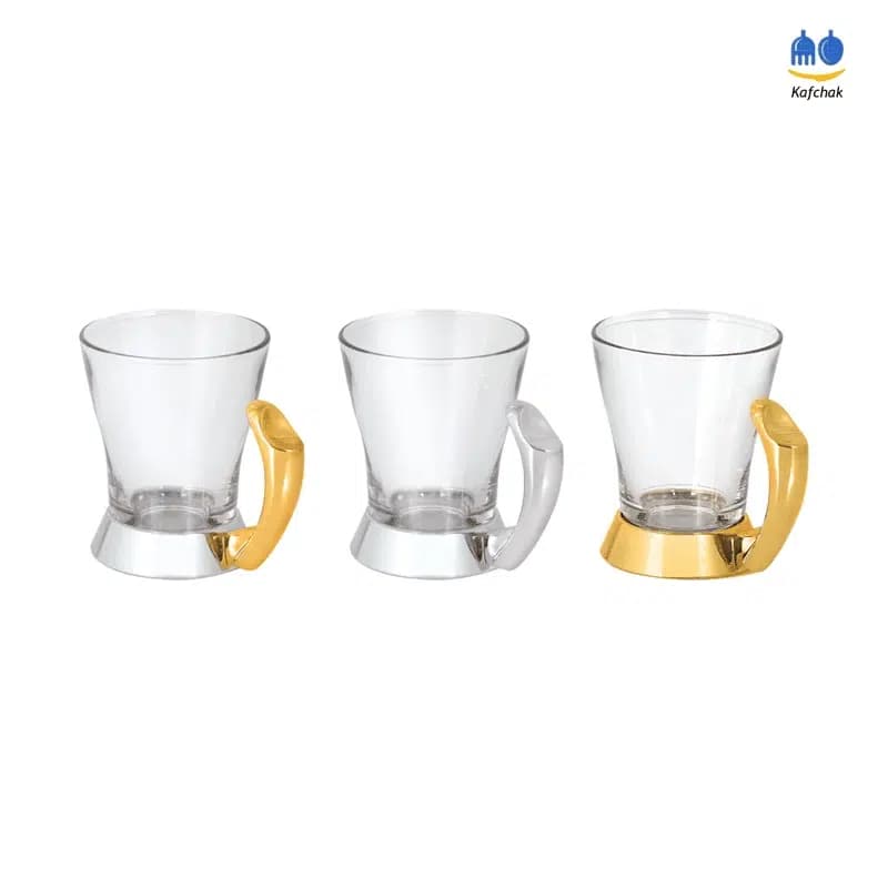 ست فنجان پرتی – مدل پافیلی – شیشه پیرکس زاماک
