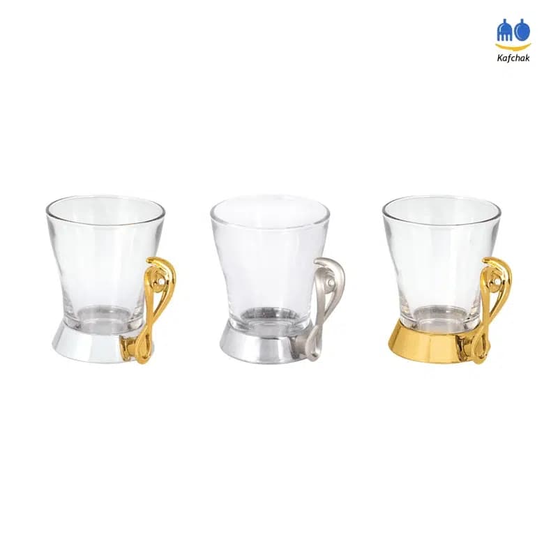 ست فنجان پرتی – مدل ملودی – شیشه پیرکس زاماک