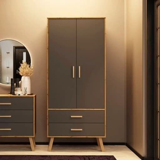 کمد لباس F504 مبلمان اورلین مدل 975893