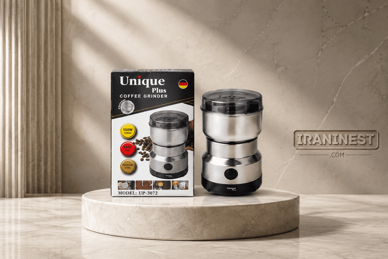 آسیاب برقی UNIQUE PLUS مدل UP-3072