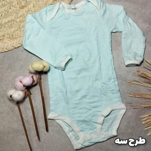 زیر دکمه دار آستین بلند کارترز پسرانه 18-12ماه — تصویر ۴