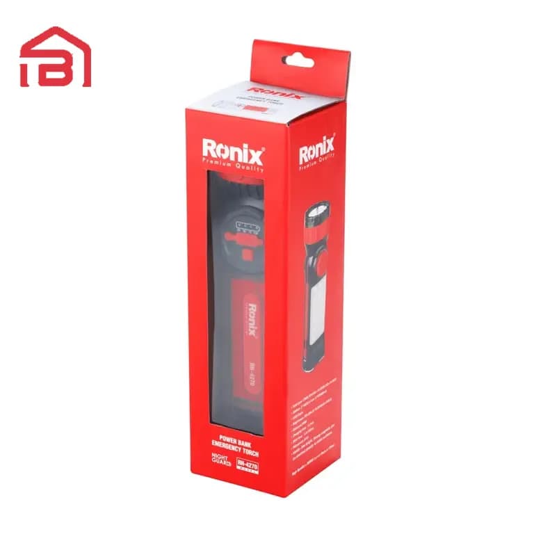 چراغ قوه لیتیومی NIGHT GUARD رونیکس مدل RH-4270 — تصویر ۳