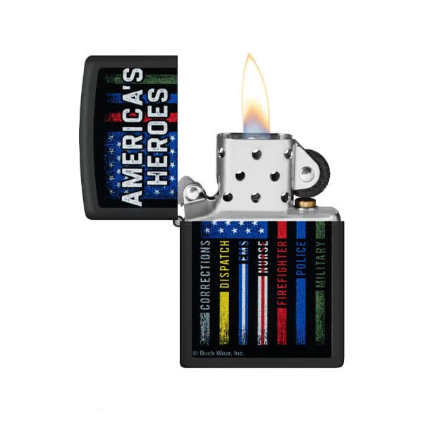 فندک زیپو اصل Zippo Buck Wear 48634 — تصویر ۴