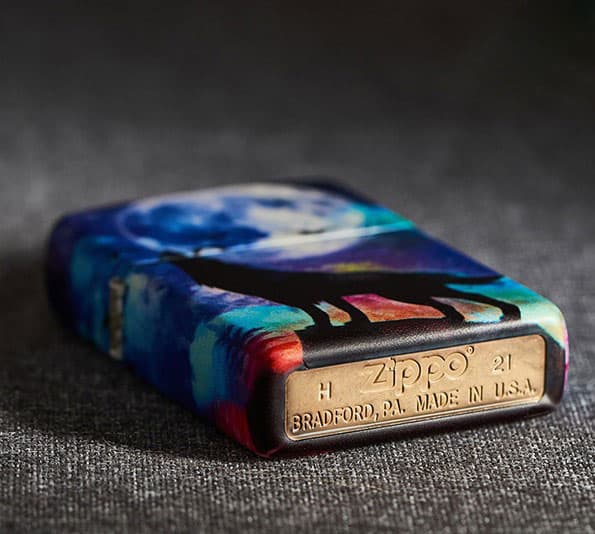 فندک زیپو اصل 49683 Zippo Wolf Design — تصویر ۲