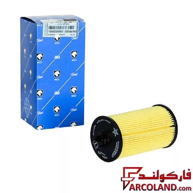 فیلتر روغن موتور ایساکو مدل 12402043 مناسب سمند (LX (EF7