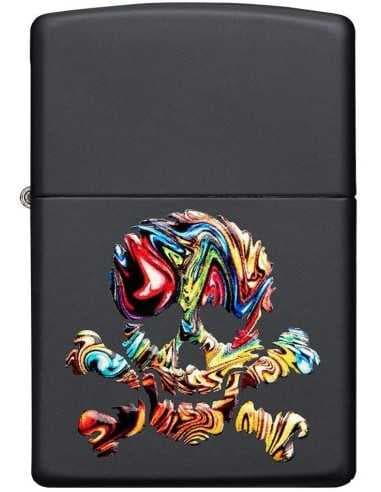 فندک زیپو طرح جمجمه Zippo 49187 (SKULL DESIGN)