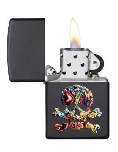 فندک زیپو طرح جمجمه Zippo 49187 (SKULL DESIGN) — تصویر ۴