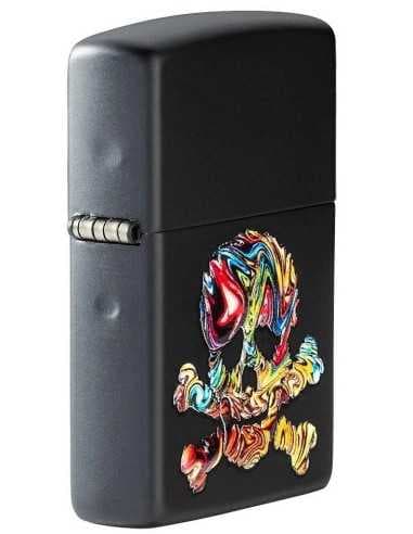 فندک زیپو طرح جمجمه Zippo 49187 (SKULL DESIGN) — تصویر ۳