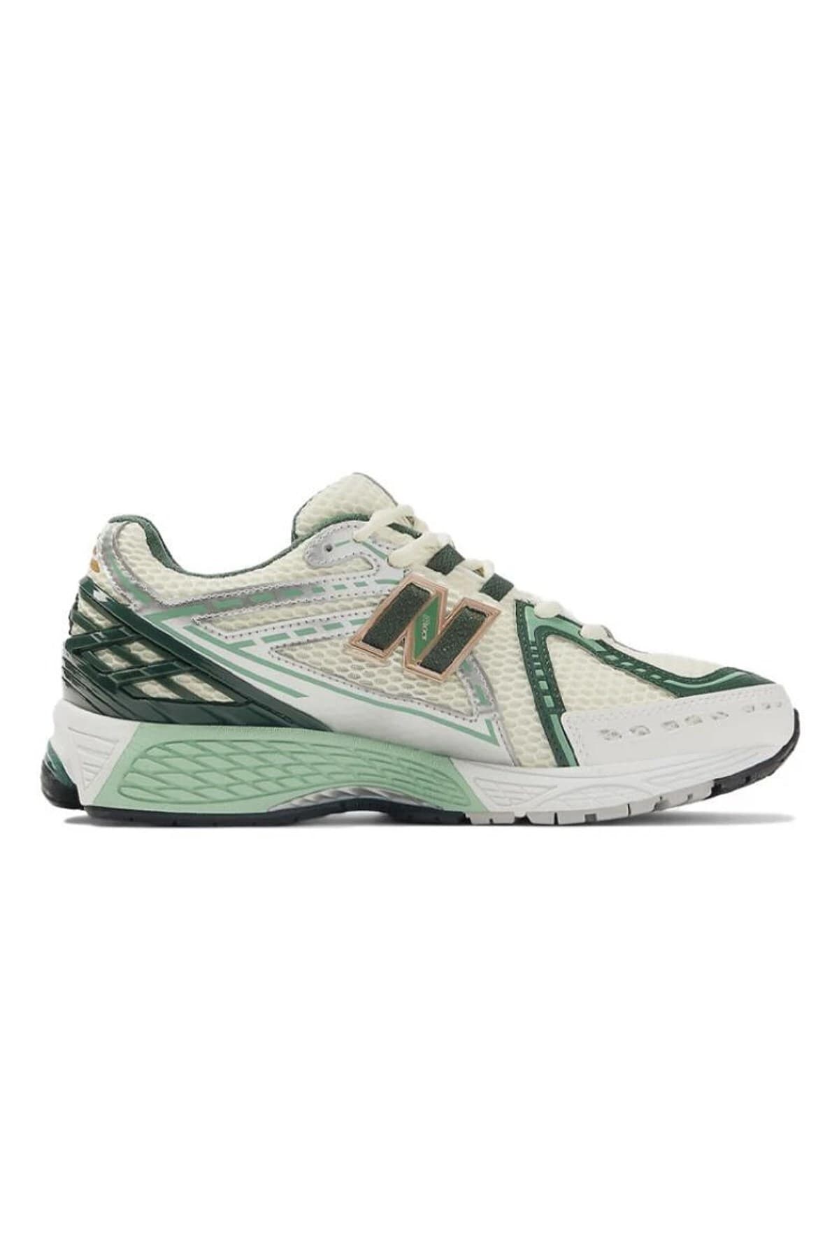 کفش اسنیکر نیو بالانس زنانه پنبه-پلی استر سبز بیسیک میکس اسپرت | New Balance M1906RL1 VN — تصویر ۲