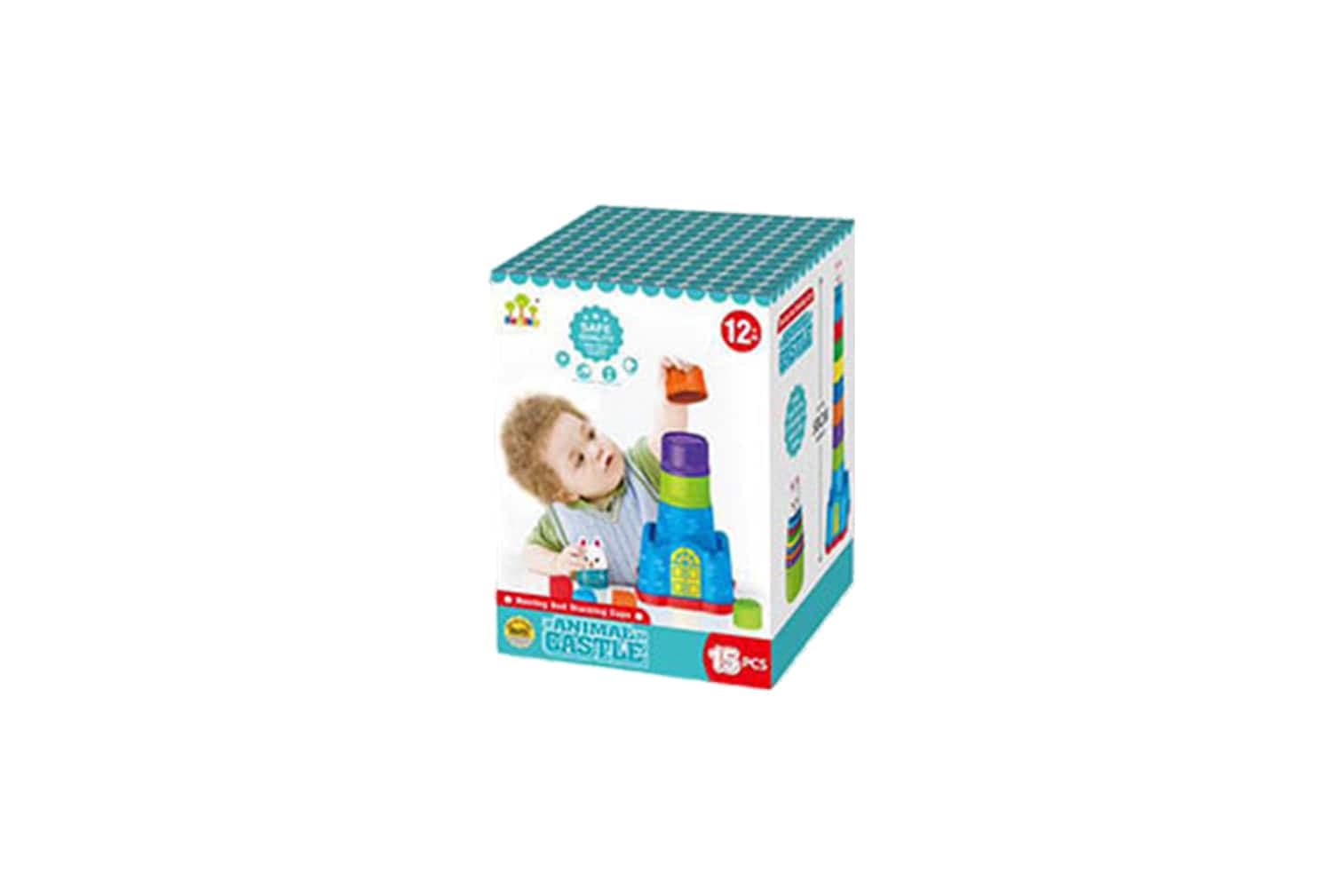 بازی فکری برج چین طرح قلعه حیوانات (کد SL83017)