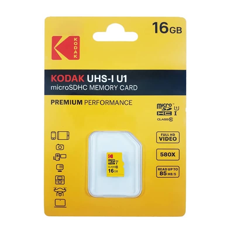 کارت حافظه microSDHC کداک مدل Premium performance ظرفیت 16 گیگابایت — تصویر ۲
