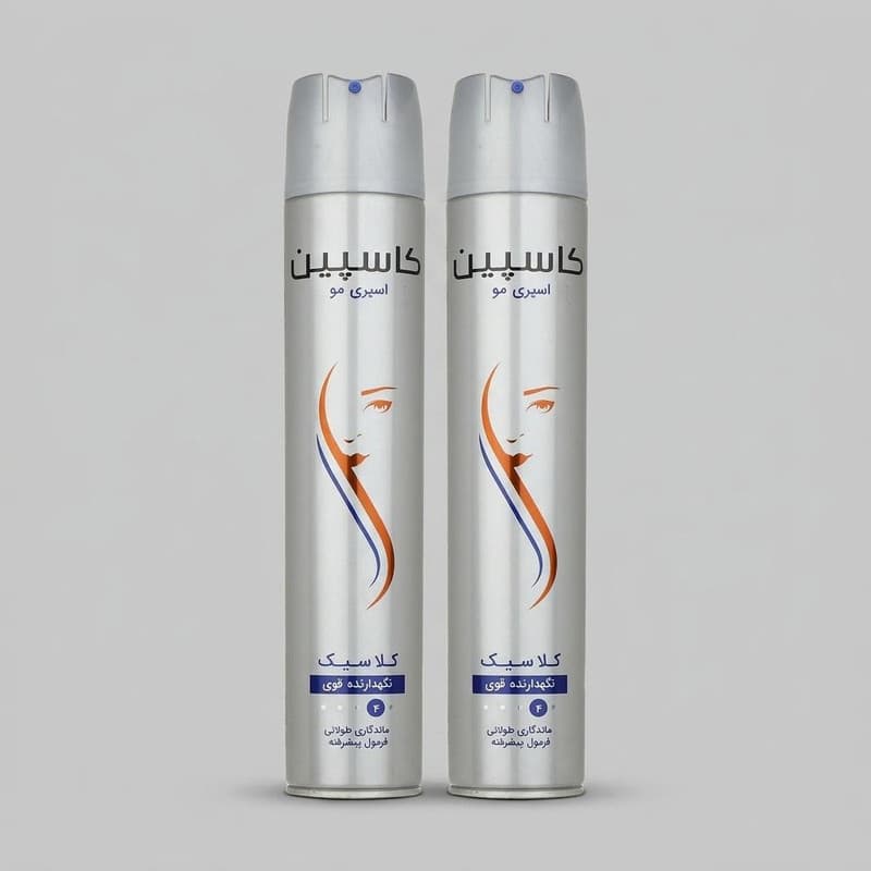 اسپری مو کاسپین مدل کلاسیک حجم 500 میلی لیتر بسته 2 عددی