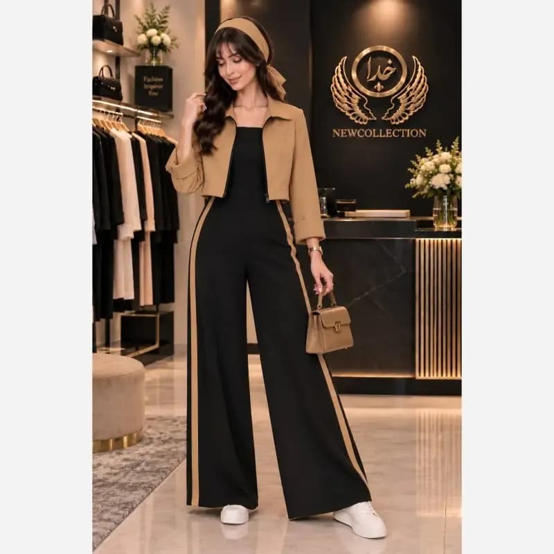 اورال و کت پاییزه سحره جنس مازراتی و لنین سایز 38 تا 46 — تصویر ۳