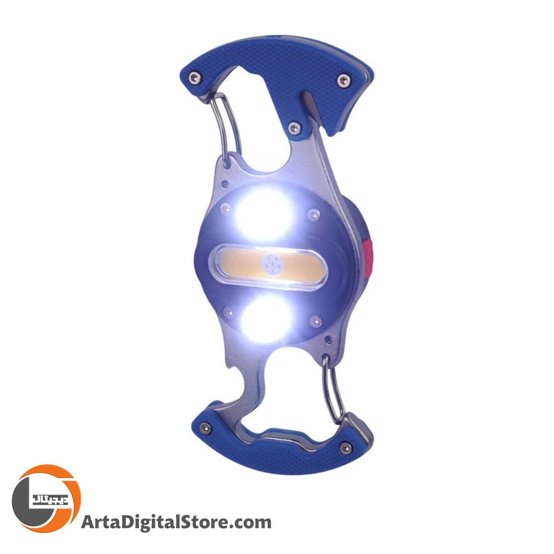 چراغ کمپینگ شارژی چند کاره ETG W5146 Keychain Light — تصویر ۵