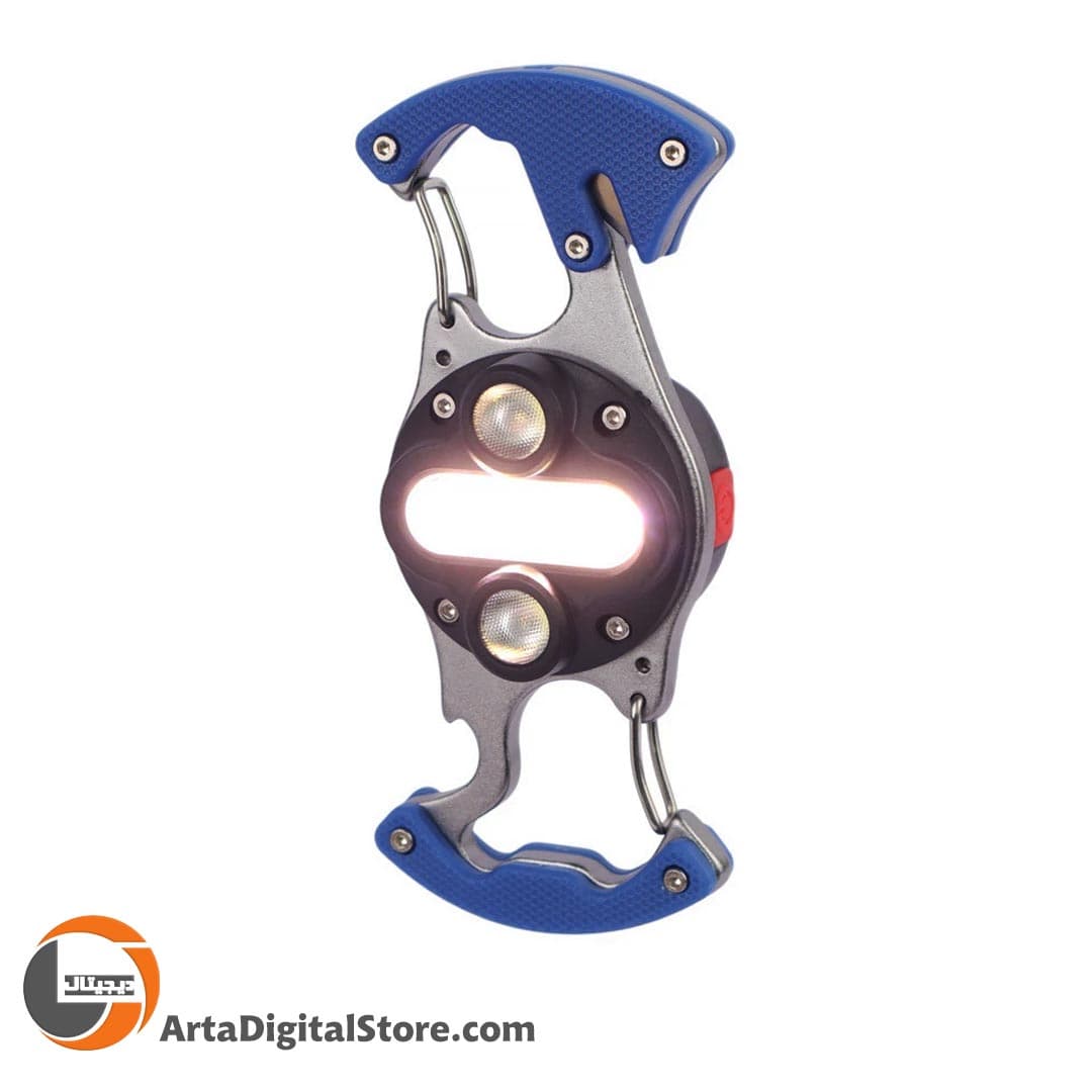 چراغ کمپینگ شارژی چند کاره ETG W5146 Keychain Light — تصویر ۴
