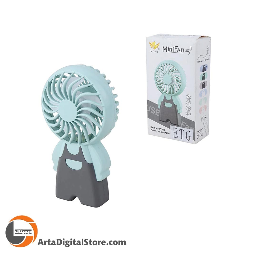پنکه رومیزی شارژی Yi Yang No.FY042 Rechargeable Fan — تصویر ۴