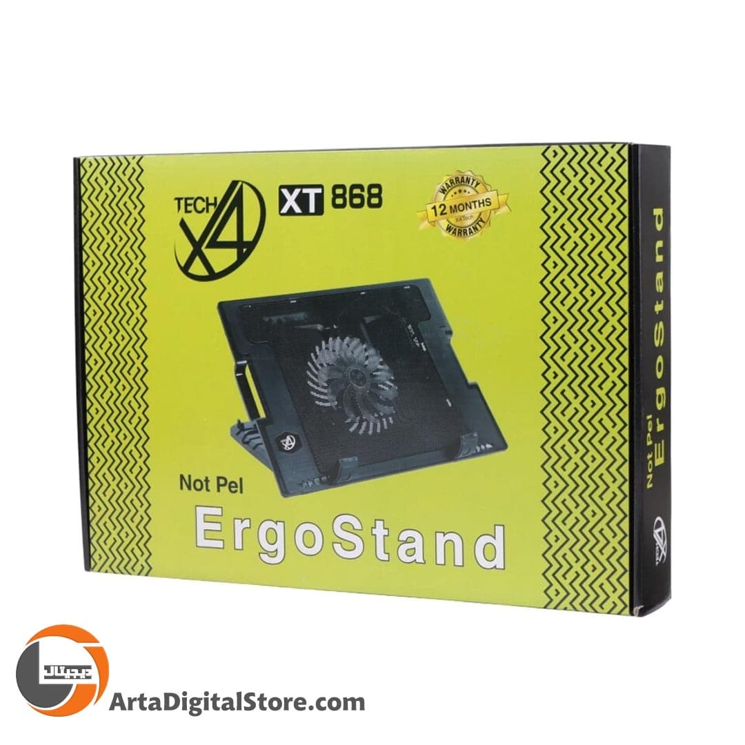 کول پد لپ تاپ X4Tech XT868 Laptop Cooling Pad — تصویر ۴