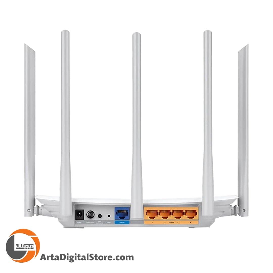 روتر بی سیم TP-LINK AC1350 Wireless Dual Band Router Archer C60 V3 White — تصویر ۴