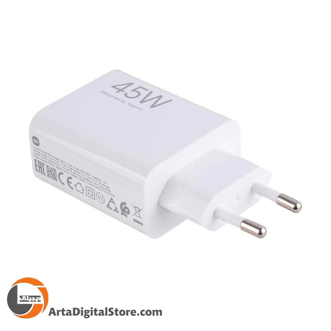 شارژر شیائومی Xiaomi Fast Charging MDY-17-EF 45W White — تصویر ۴
