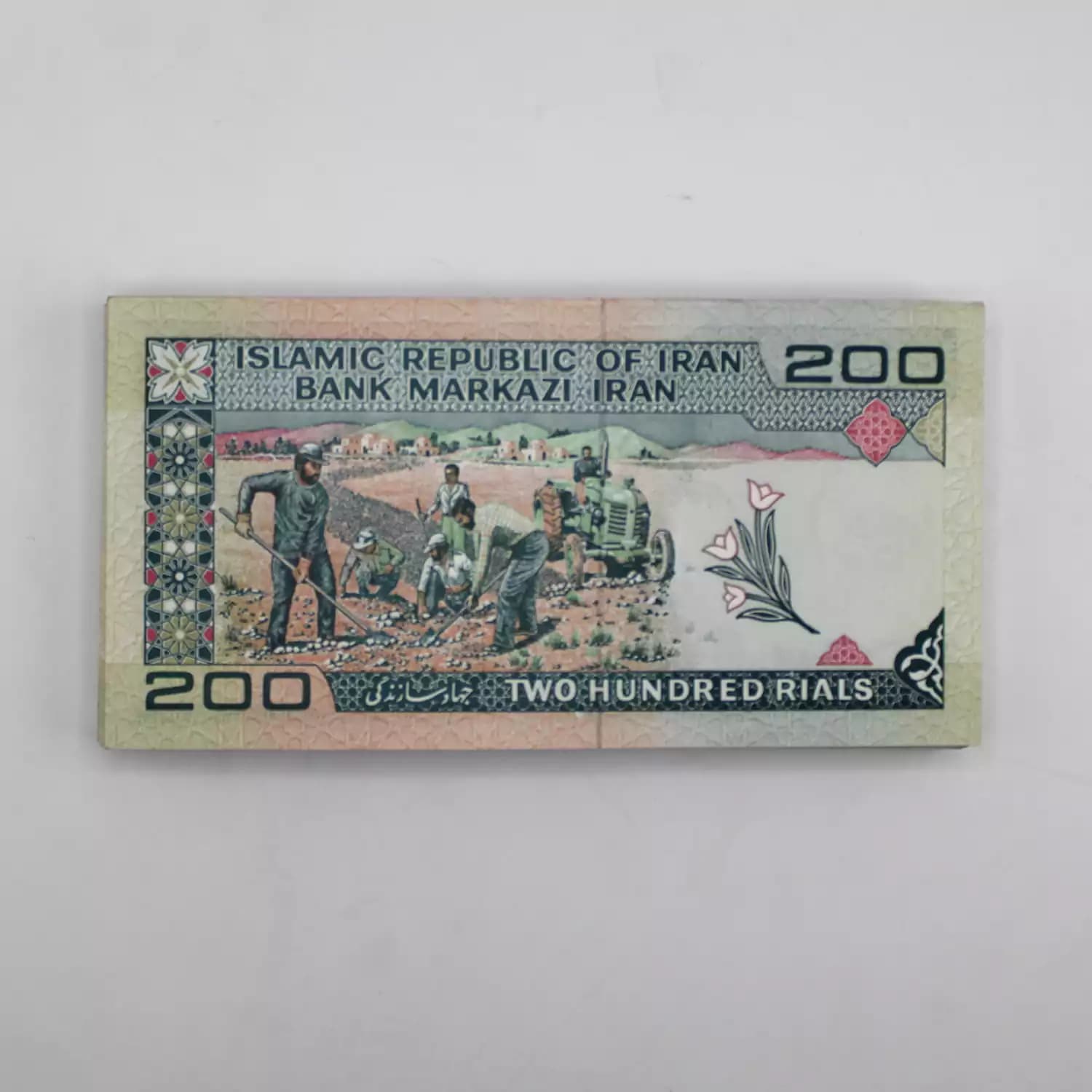 بسته اسکناس 20 تومانی جهاد صفدر حسینی شیبانی – برگ اول جایگزین – 63/431602 — تصویر ۲
