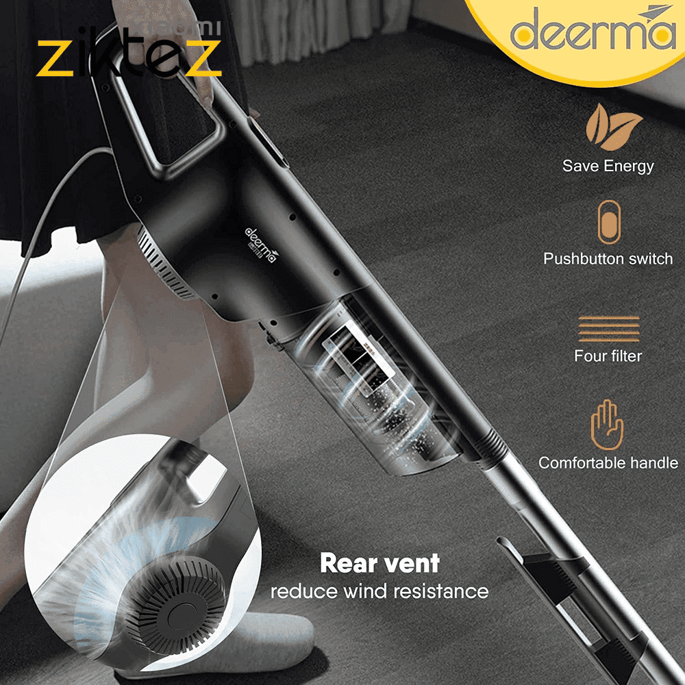 جارو برقی شیائومی درما Xiaomi Deerma DX600 2 in 1 NEW (اورجینال با گارانتی) — تصویر ۴