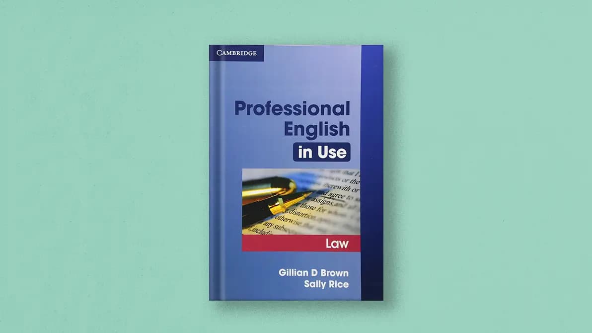 کتاب Professional English in Use Law + پاسخنامه