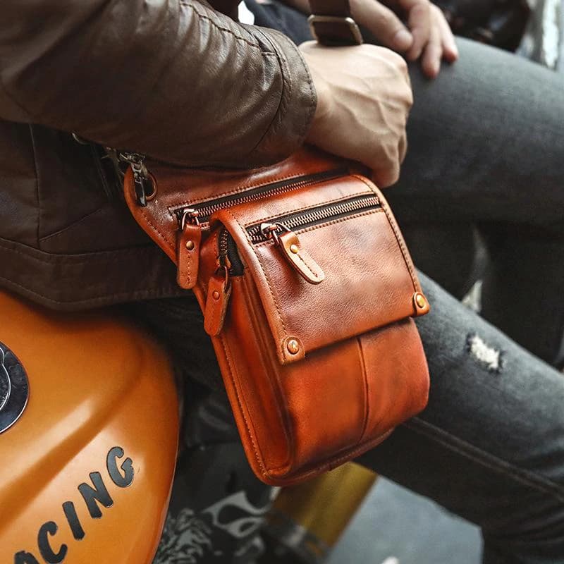 کیف دوشی چرم طبیعی مدل Shoulder Bag 23 | سیلوا چرم — تصویر ۲