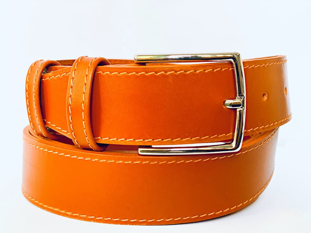 کمربند مردانه چرم طبیعی مدل Belt 26 | سیلوا چرم — تصویر ۳