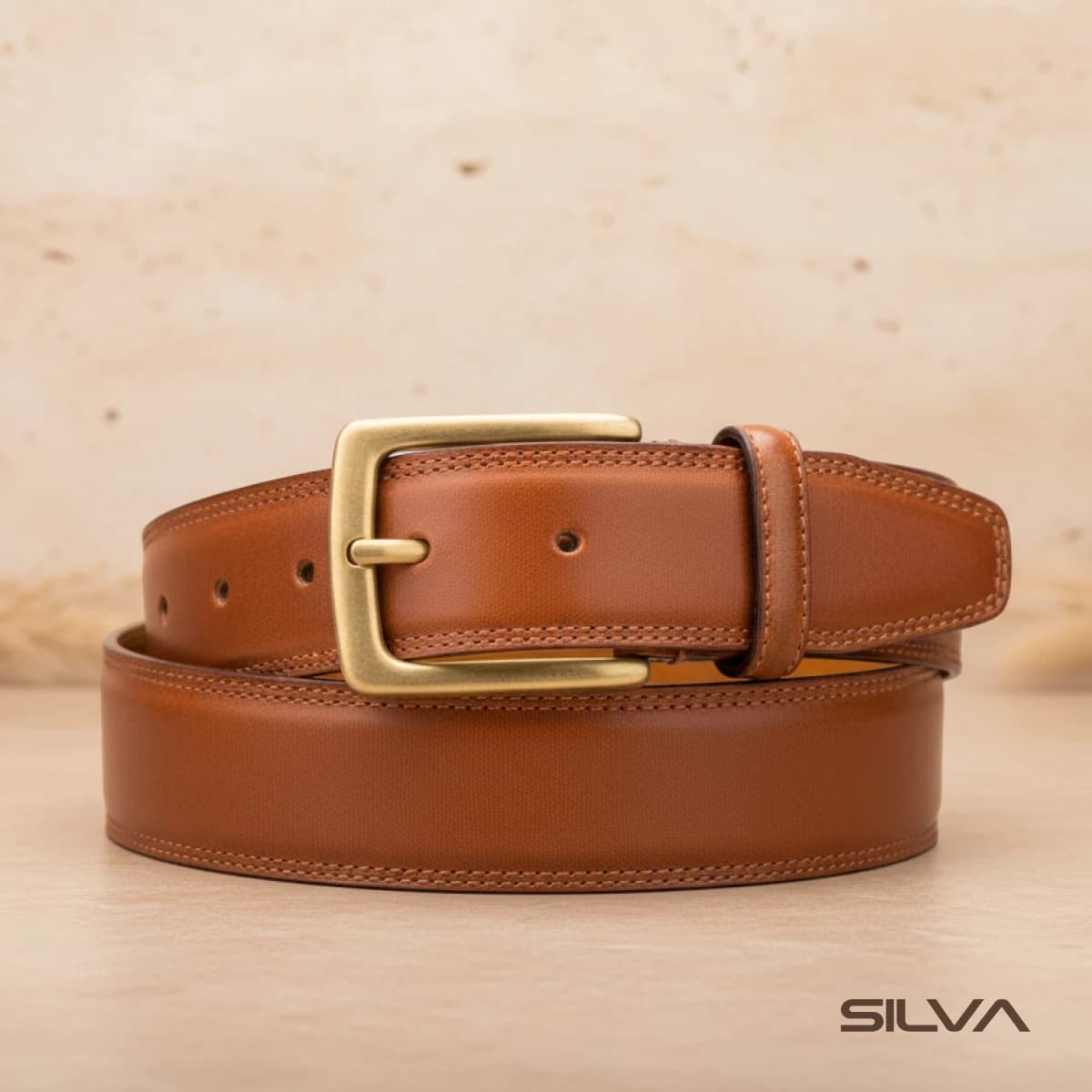 کمربند مردانه چرم طبیعی مدل Belt 23 | سیلوا چرم