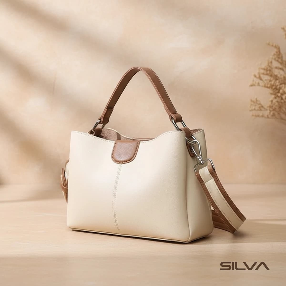 کیف دستی زنانه چرم طبیعی مدل Hand Bag 29 | سیلوا چرم