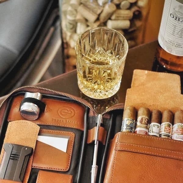 کیف سیگار چرم طبیعی مدل Cigarette Bag 17 | سیلوا چرم — تصویر ۷
