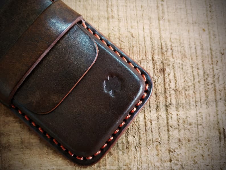 کیف سیگار چرم طبیعی مدل Cigarette Bag 15 | سیلوا چرم — تصویر ۳