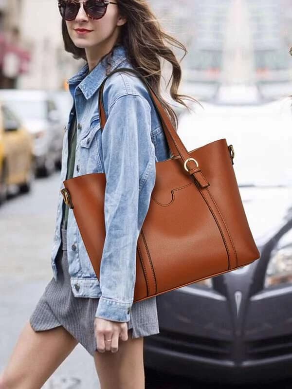 کیف دستی زنانه چرم طبیعی مدل Women’s Bag 26 | سیلوا چرم — تصویر ۵