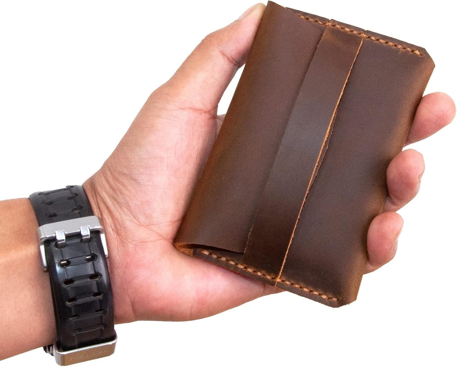 جا کارتی چرم طبیعی مدل Card Holder 30 | سیلوا چرم — تصویر ۳