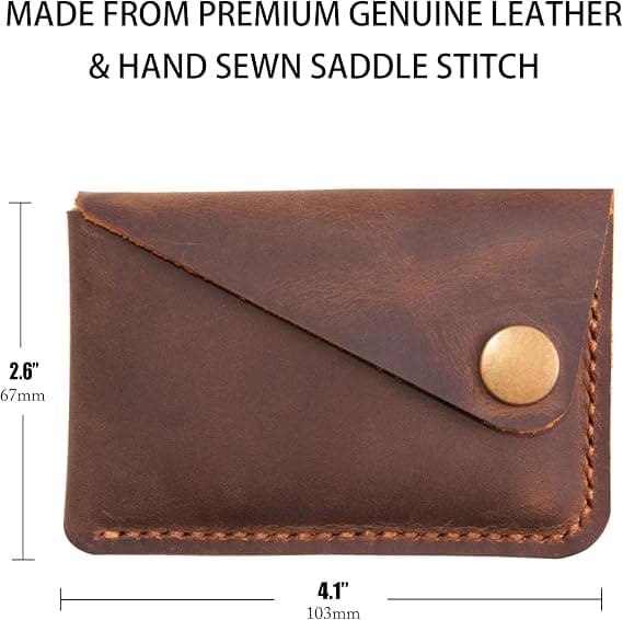 جا کارتی چرم طبیعی مدل Card Holder 29 | سیلوا چرم — تصویر ۲
