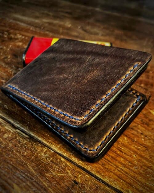 جا کارتی چرم طبیعی مدل Card Holder 26 | سیلوا چرم — تصویر ۸