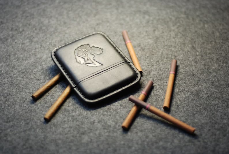 کیف سیگار چرم طبیعی مدل Cigarette Bag 01 | سیلوا چرم
